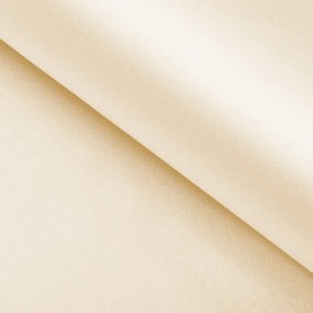 Biante Saténový behúň na stôl polyesterový Satén LUX-032 Krémový 35x180 cm