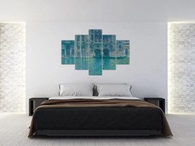 Obraz - Claude Monet, Palazzo da Mula, Venice, reprodukcia (150x105 cm)