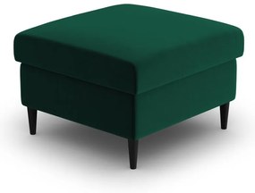 Zelená zamatová podnožka Kyoto – Cosmopolitan Design