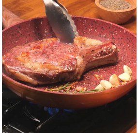 Mediashop Panvica Copper &amp; Stone Pan - 28 cm - Livington