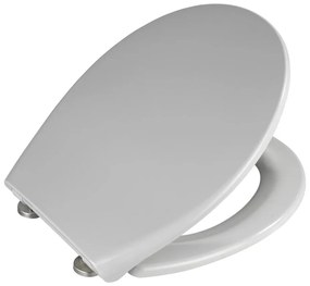 WENKO 22402100-WC sedadlo SAMOS 44,5x37,5 cm šedá/strieborná