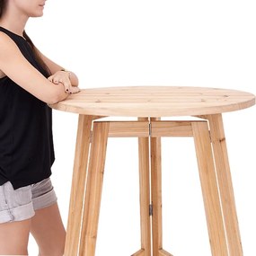 InternetovaZahrada Barový skladací stôl - Ø78 cm