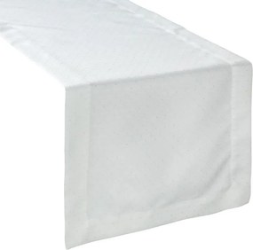 OBRUS ELLEN 40 X 140 CM BIELY