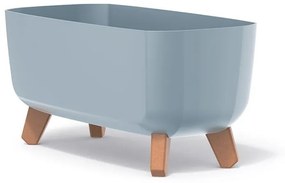 Kvetináč GRACIE X svetlo šedý