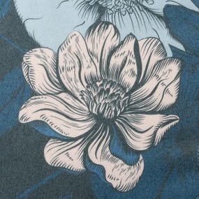 Deka EMMA granátová / oranžová