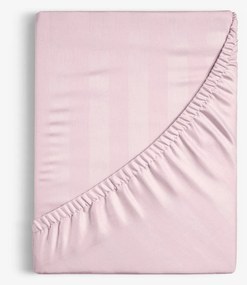 Goldea damašková napínacia plachta - staroružové prúžky so saténovým leskom 180 x 200 cm