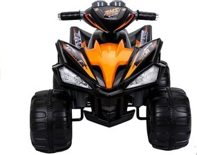 LEAN CARS Nabíjacia štvorkolka s veľkými kolesami čierna