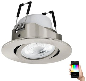 Eglo 99672 - LED RGBW Stmievateľné podhľadové svietidlo SALICETO-Z LED/5W/230V EG99672