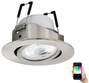 Eglo 99672 - LED RGBW Stmievateľné podhľadové svietidlo SALICETO-Z LED/5W/230V