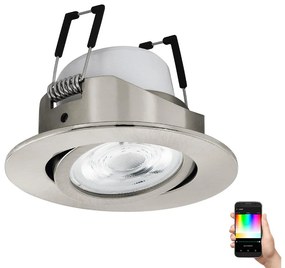 Eglo Eglo 99672 - LED RGBW Stmievateľné podhľadové svietidlo SALICETO-Z LED/5W/230V EG99672