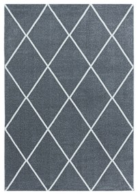 Ayyildiz Kusový koberec RIO 4601, Stříbrná Rozmer koberca: 80 x 250 cm