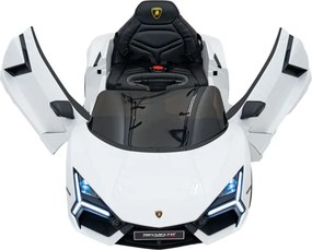 Elektrické autíčko Lamborghini Revuelto biele