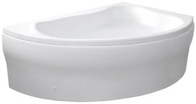 Aqualine Aqualine, ORAVA vaňa 150x90x38cm bez nožičiek, pravá, biela, G1591