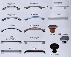 Kuchynská linka Ramiak 180/240, jelša / jelša, sklo oblúčik, u10 satyna, marmur lux