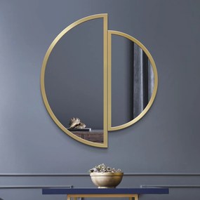 Zrkadlo Naseo Gold Rozmer zrkadla: 130 x 140 cm