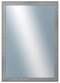 DANTIK - Zrkadlo v rámu, rozmer s rámom 50x70 cm z lišty MARGOT grafit (3050)