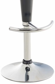 Plastová barová stolička Shine - Sivá