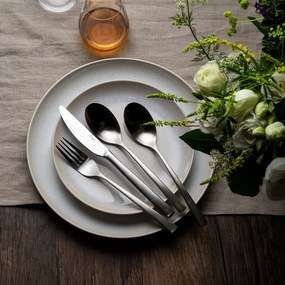 Tanier, plochý, okrúhly, Coupe, 27 cm, 4-dielna sada – Gaya Elements North - 492524