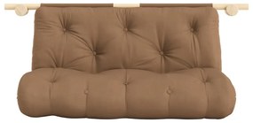 Hnedá rozkladacia pohovka 135 cm Hooked – Karup Design