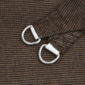 Tieniaca plachta 160 g/m², hnedá 3x3 m, HDPE