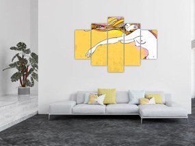 Obraz - Dievča (150x105 cm)