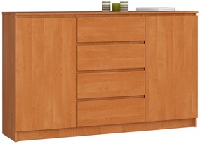 Komoda Kurtinaitis 2D 4SZ (jelša). Akcia -18%. Vlastná spoľahlivá doprava až k Vám domov. 1117151