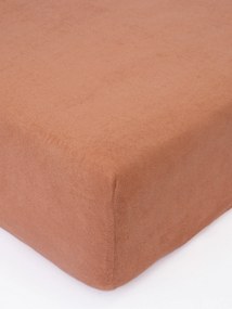Froté plachta 90 × 200 cm - terakota
