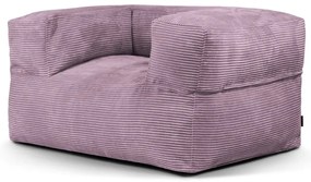 Fialový menčestrový sedací vak MooG – SLOWDOWN