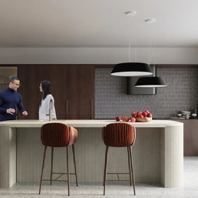 Stropné svietidlo VEGA 60 čierne