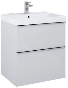 Elita Look, skrinka pod umývadlo 60x45x64 mm 2S PDW, šedá matná, ELT-167593