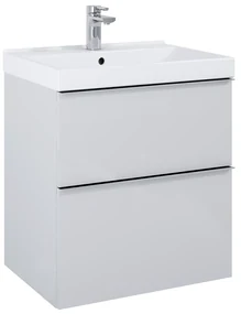 Elita Look, skrinka pod umývadlo 60x45x64 mm 2S PDW, šedá matná, ELT-167593