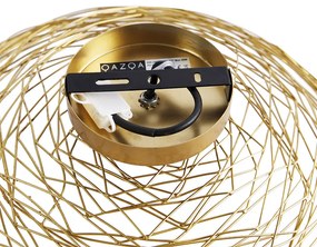 Orientálne stropné svietidlo zlaté 40 cm - Glan