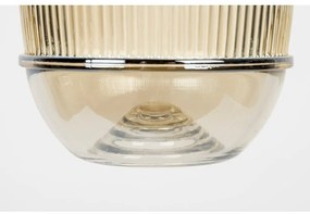 Závesné svietidlo v zlatej farbe so skleneným tienidlom ø 12 cm Robin - White Label