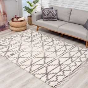 Dekorstudio Shaggy koberec s dlhým vlasom PULPY 530 krém Rozmer koberca: 100x300cm