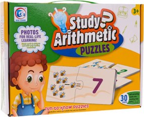 Edukačné puzzle Počítanie do 10