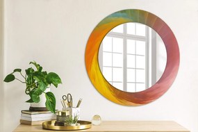 Hypnotická špirála Okrúhle dekoračné zrkadlo na stenu
