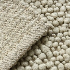 Dywany Łuszczów, Kusový koberec Tahar 99005B cream/grey, 90x150, béžová, obývacia izba