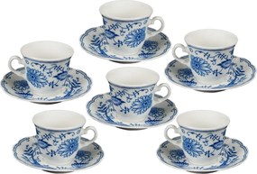 Thun čajová súprava Cibulák pre 6 osôb  12-dielná