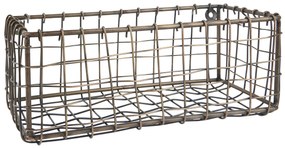 Ib Laursen Závesný drôtený košík Antiq Brass