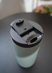 Svetlosivý termohrnček BEKER 400 ml