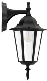 Vonkajšie nástenné svietidlo 1xE27/20W/230V IP43 čierna