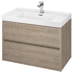 Cersanit Crea - závesná skrinka pod umývadlo 80cm, dub, S924-009