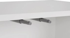 Dizajnová komoda Uchenna 180 cm biela