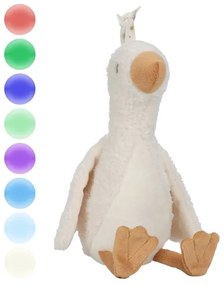 Little Dutch - Uspávací plyšák s melódiou a svetlom Newborn Naturals hus