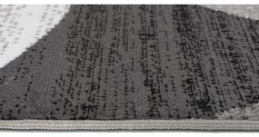 Kusový koberec PP Alex sivočervený 120x170cm