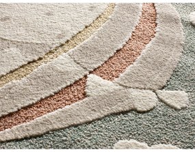 Zeleno-béžový detský koberec 120x170 cm Clown – Universal