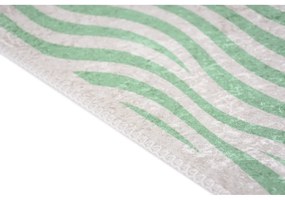 Zelený prateľný koberec 60x100 cm Green Zebra – Vitaus