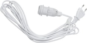 STAR TRADING Závesná svietiaca hviezda Dis White 45 cm