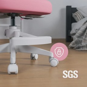 Detská otočná stolička Mark Adler Junior 3.1 Pink