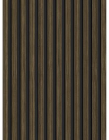 Mexen Lam-B, akustické stenové lamely 275 × 30 cm, HDF doska 4 mm, technická dyha, eben kráľovský, S100-275307-3015-020